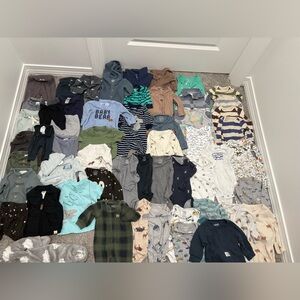 Carter's Baby Boy Bundle NB/0-3M/3M